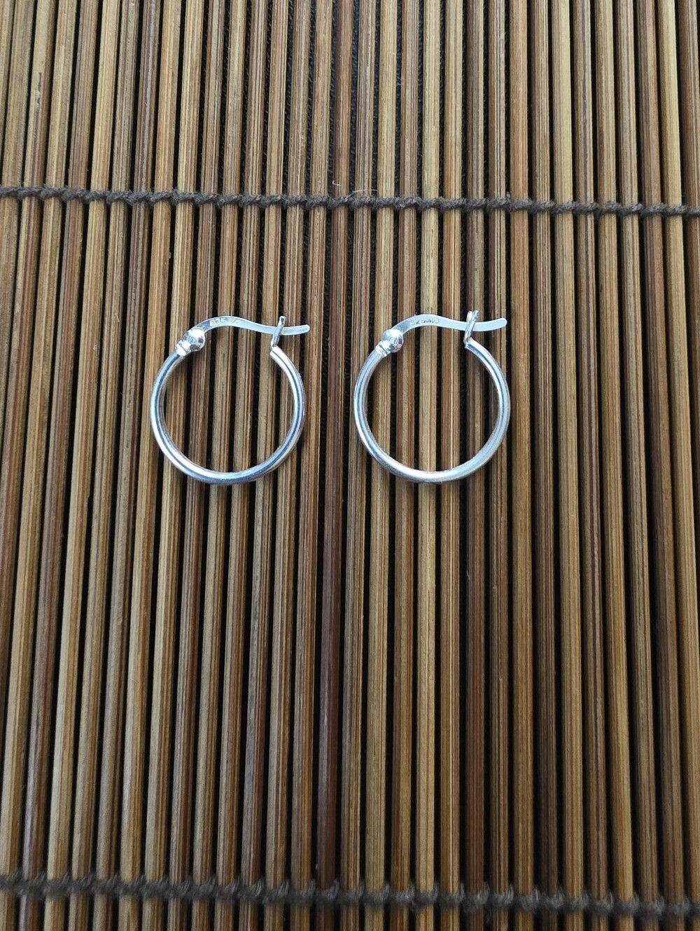 925 Silver Hoop Earrings